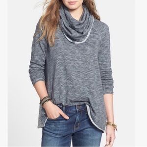 Free People Beach Two Body Corps Deux 100% cotton Gray Top One Size